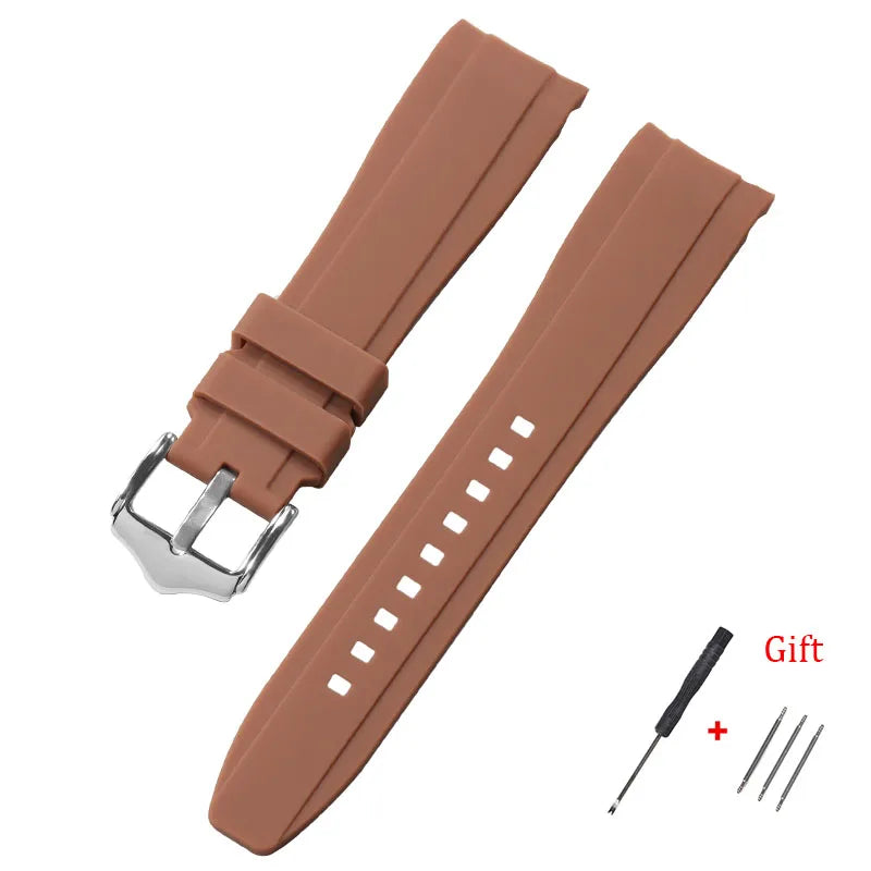 High Quality Silicone Watch Band | 20mm & 22mm Waterproof Straps