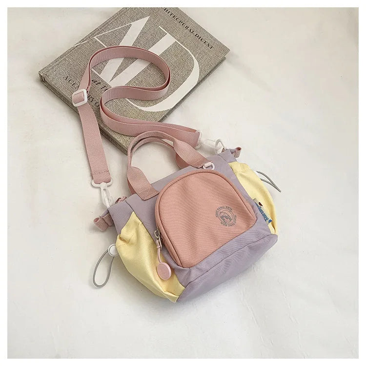 Elegante Bolso de Hombro Color Block | Bandolera Versátil para Mujer
