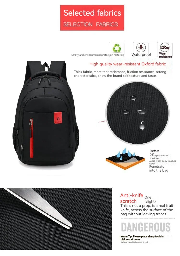 Classic Big Capacity Backpack | Stylish and Versatile Travel Bag