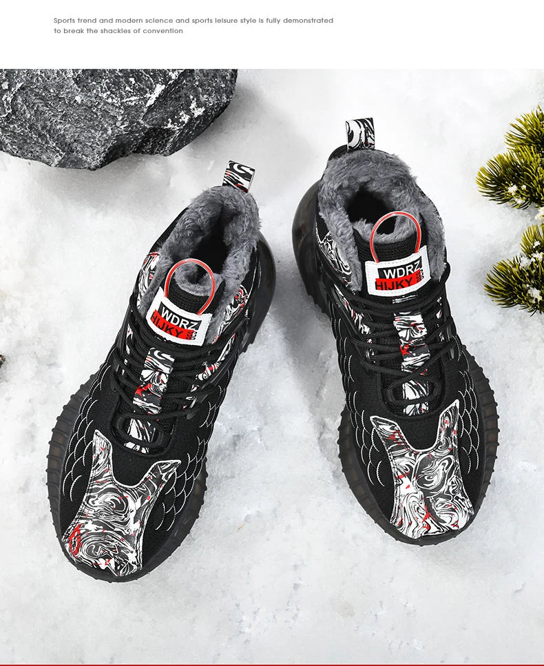 Men's Winter Boots | Warm, Waterproof, Non-Slip Slippers