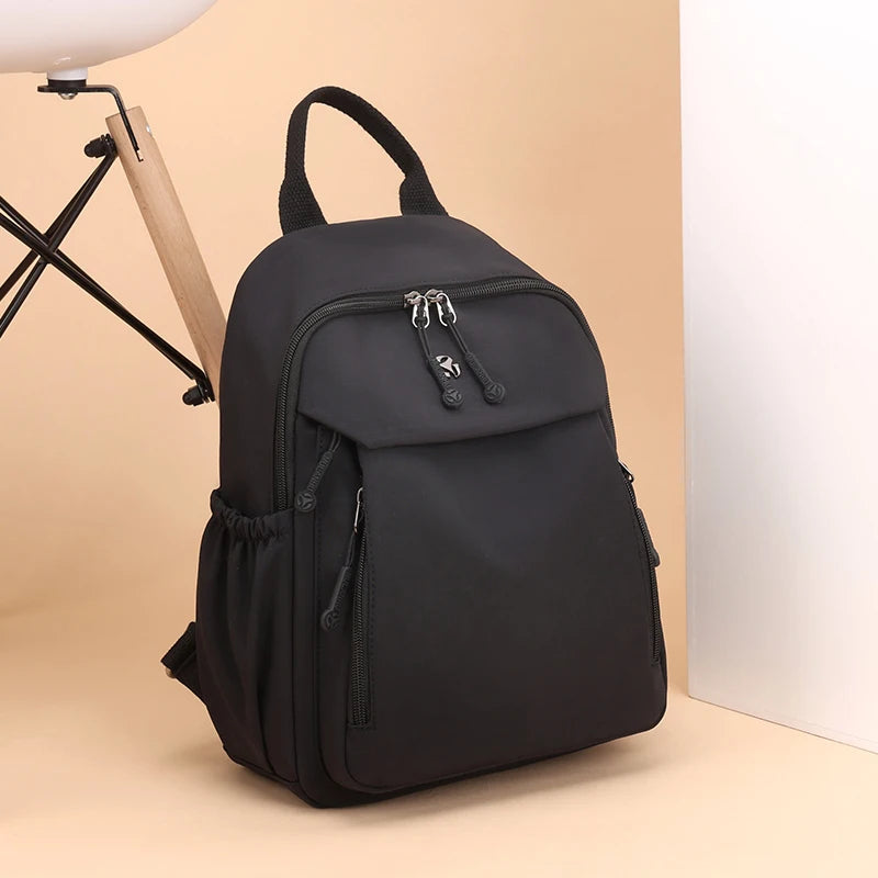 Durable Waterproof Nylon Backpack for Women | Travel & School