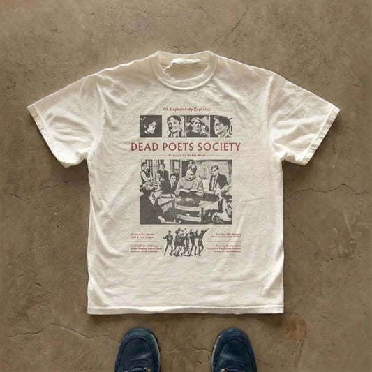 Unisex Graphic Tee | Dead Poets Society Movie Poster Shirt