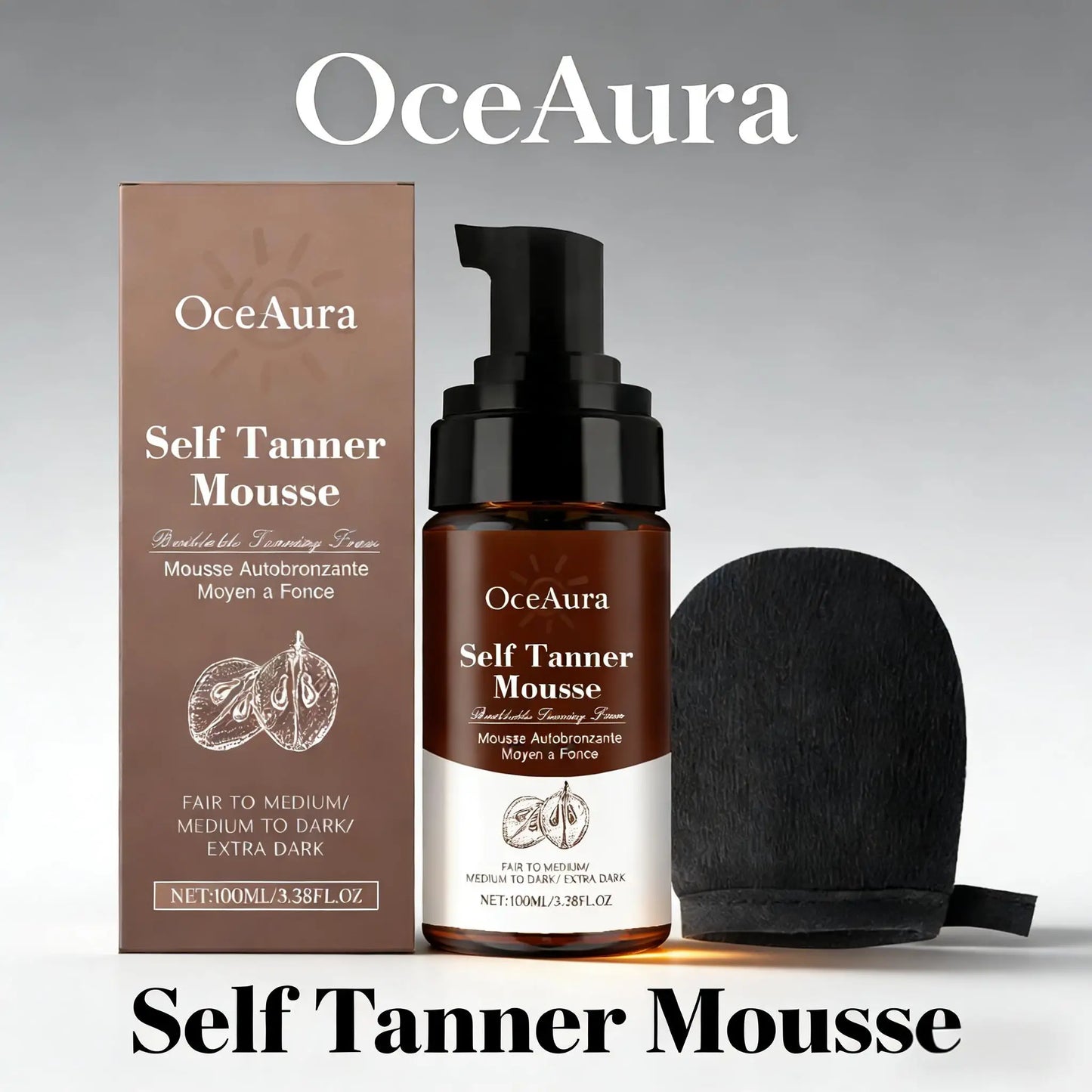 Organic Self Tanning Mousse | Nourishing Sunless Tan Foam