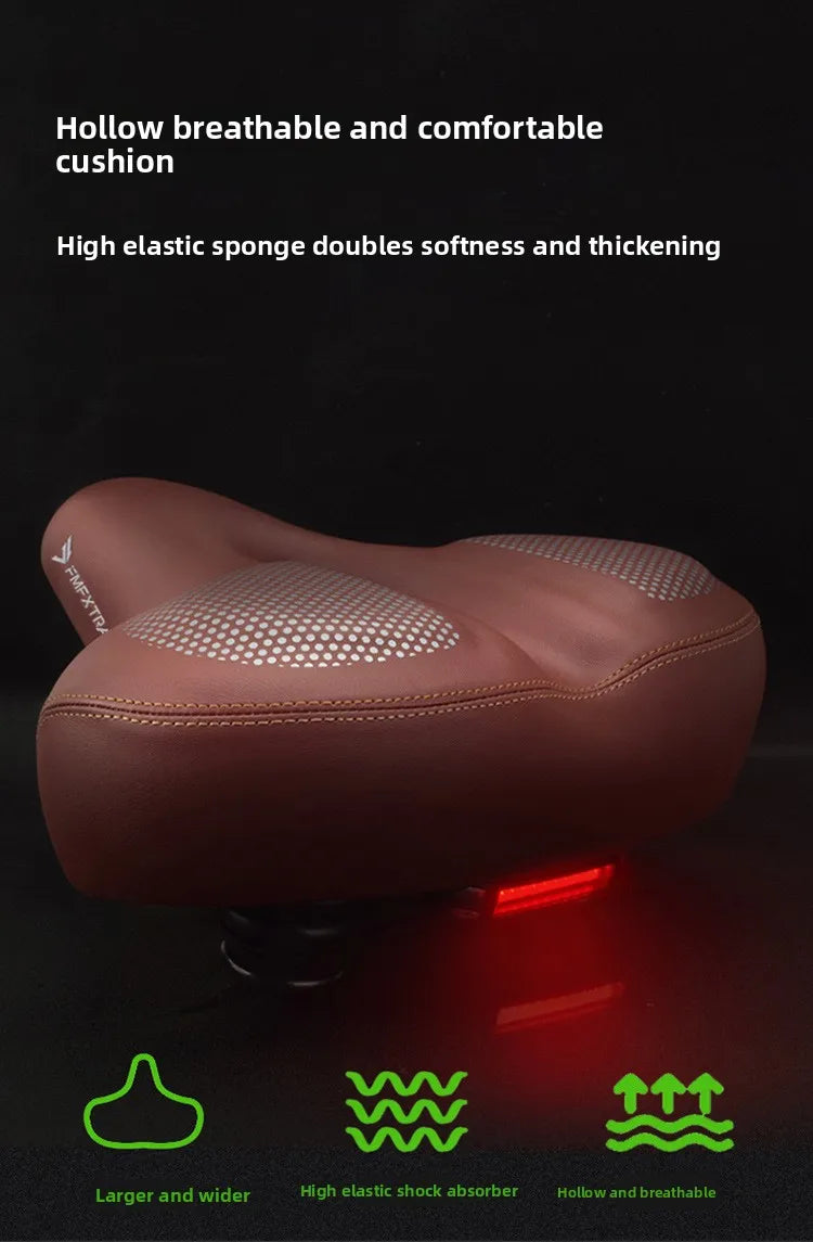 Oversized Soft Padded Bicycle Seat Cushion for Men & Women