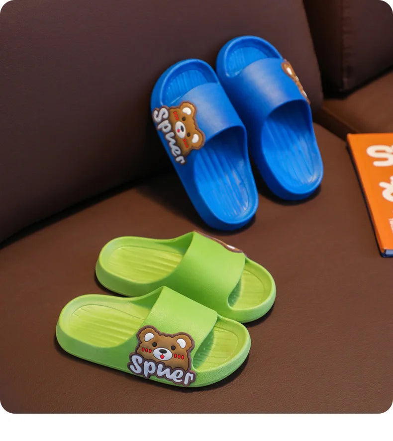 Cute Cartoon Kids EVA Slippers | Fun Summer Toddler Sandals