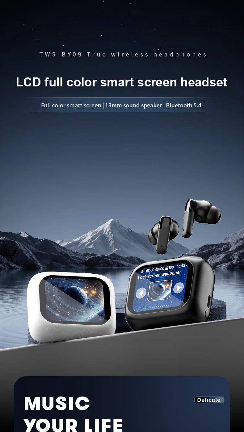 AI Translation Bluetooth Earbuds | HiFi Sound & Long Battery Life