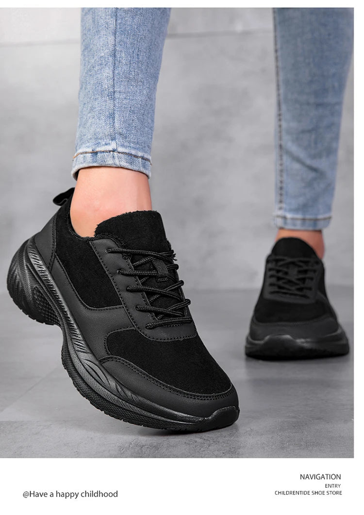 Winter Barefoot Men's Sneakers | Comfortable Non-Slip Casual Shoes