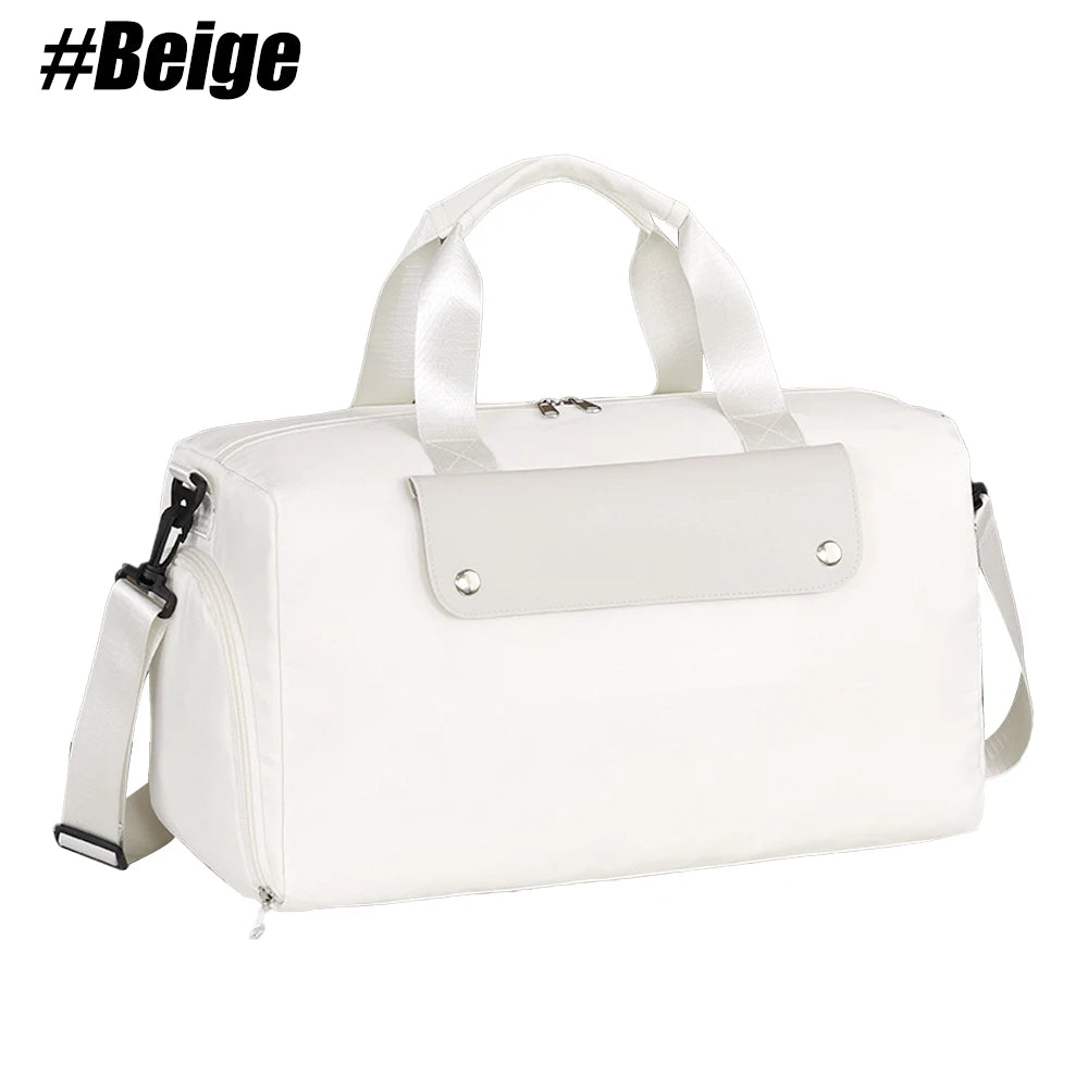 Versatile Gym Bag with Shoe & Wet Compartment for Travel & Sports