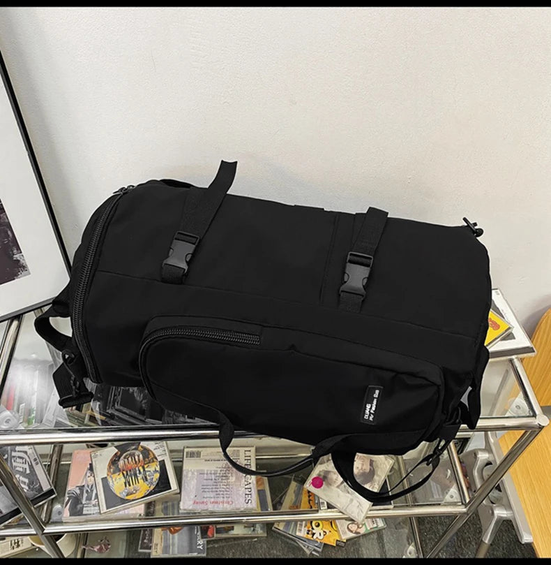 Large Waterproof Travel Shoulder Bag | Durable Versatile Backpack