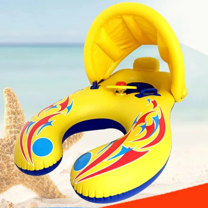 Portable Children Swim Circle | Safe Inflatable Water Toys