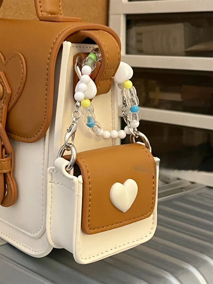 Fashionable Color Contrast Crossbody Bag for Women | Stylish Shoulder Bag