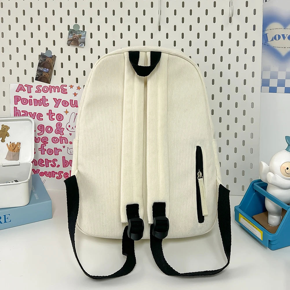 Cute Bowknot Aesthetic Backpack | Trendy School & Travel Bag