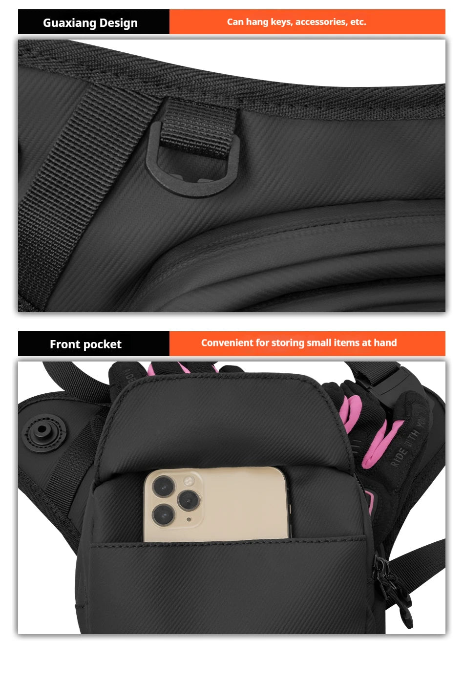 Waterproof Motorcycle Thigh Bag | Multi-Functional Leg Pack