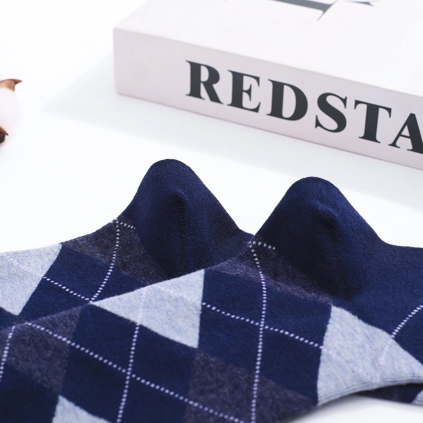 Men's Dress Socks | Breathable Cotton Crew Socks for All Occasions