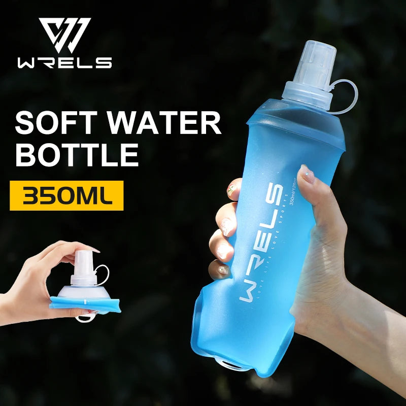 Soft Folding Water Bottle for Camping & Running | BPA Free Flask