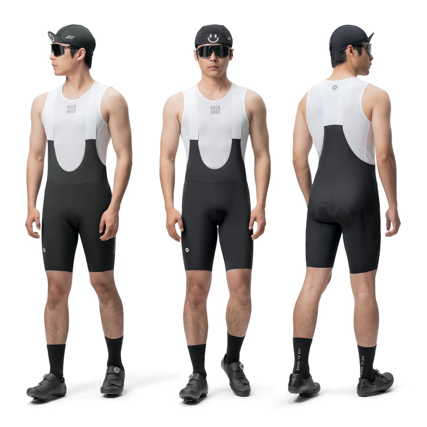 Breathable Cycling Bib Shorts for Men & Women | Padded Comfort