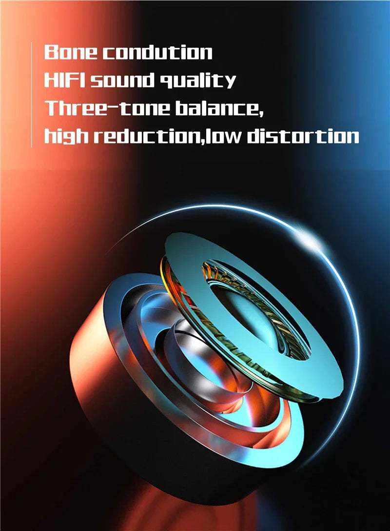 Wireless Bone Conduction Earphones | Waterproof Bluetooth Headphones