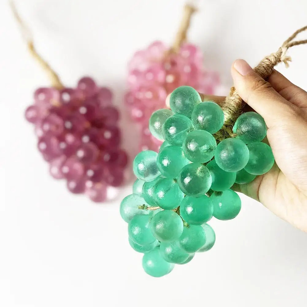 Crystal Clear Grape Shaped Soap Bar | Natural Fragrant Bathing