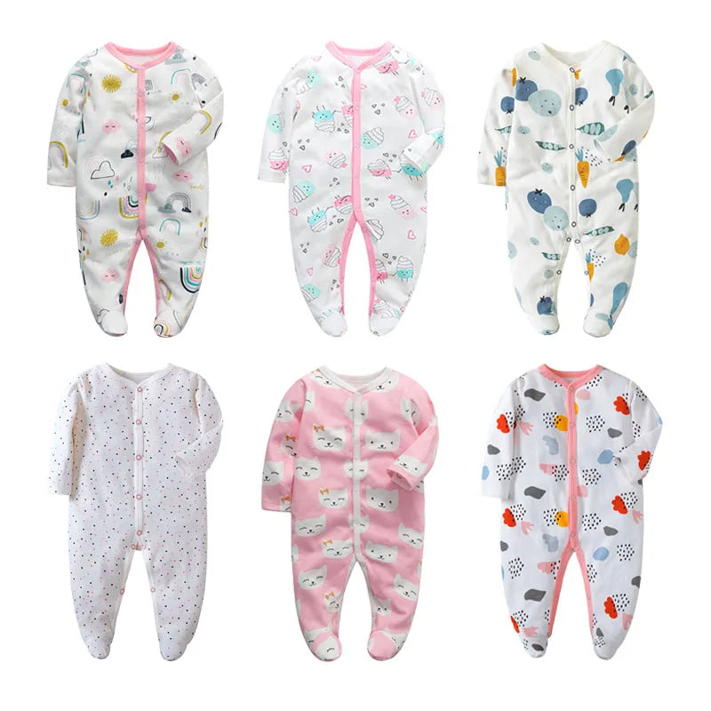 Soft Cotton Long Sleeve Baby Bodysuit | Cozy Outfit for Infants