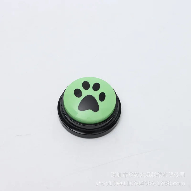 Botón de sonido interactivo para perros | Juguete de entrenamiento de comunicación para mascotas