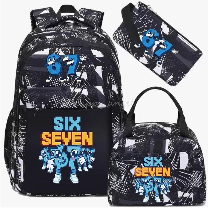 Camouflage Backpack Set with Lunch Bag | Stylish & Practical Rucksack