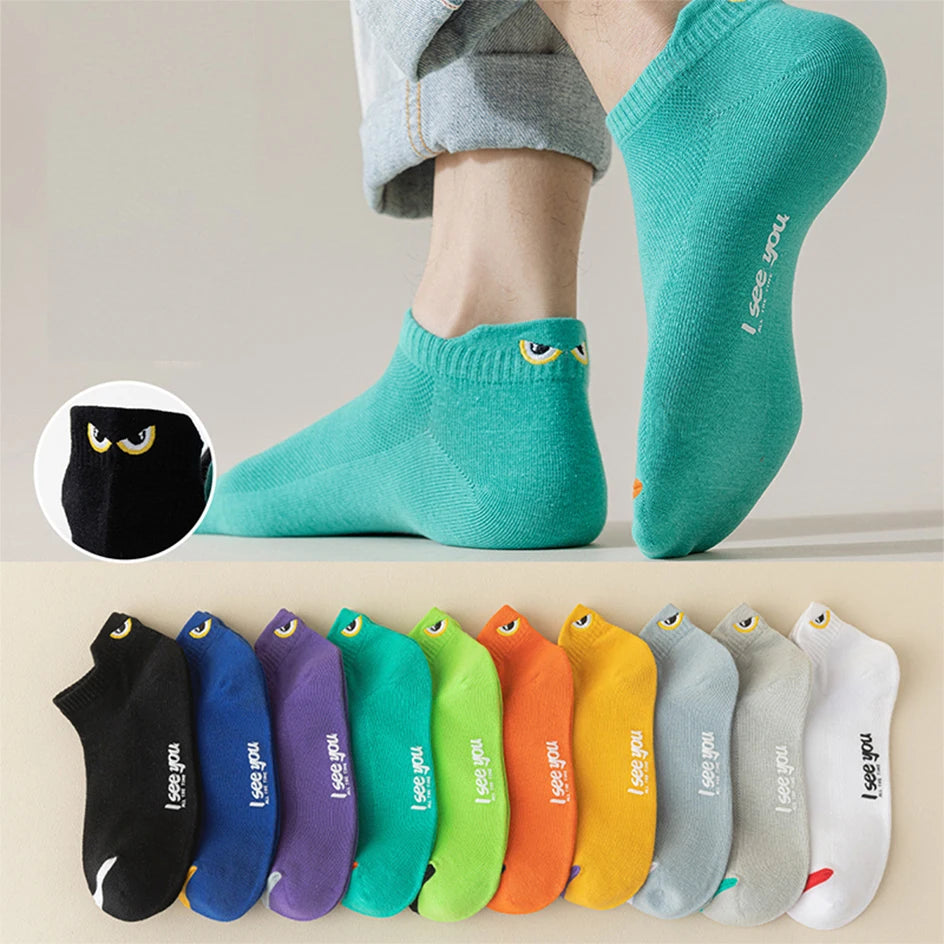 Breathable Casual Ankle Socks for Men & Women | Cool Comfort