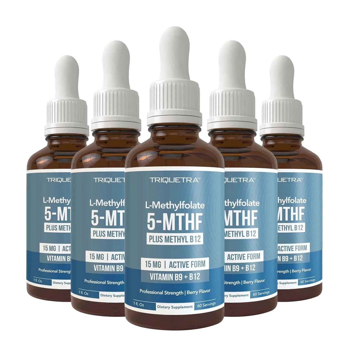 Methyl Folate & Methyl B12 Liquid | Sublingual Vitamin Complex