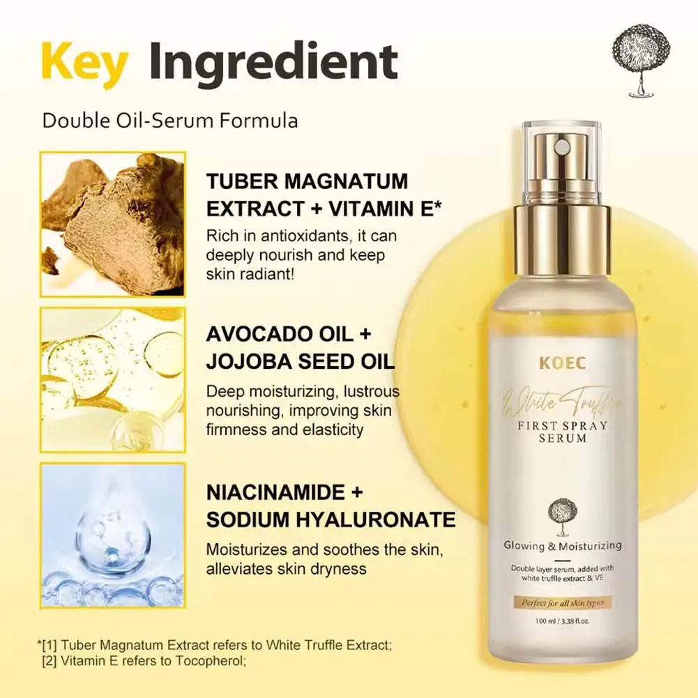 Glowing Facial Serum with White Truffle Extract & Vitamin E
