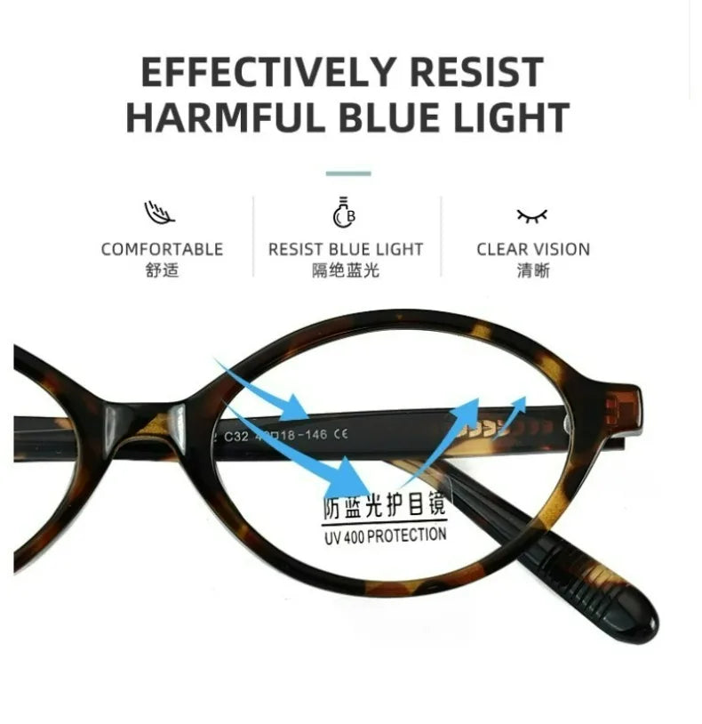 Oversize Round Reading Glasses | Anti Blue Light Eyewear 2026