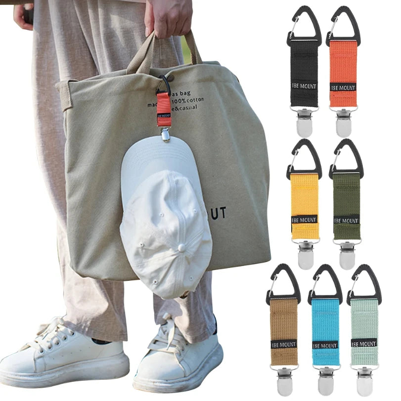 Portable Outdoor Hat Clip | Practical Travel Cap Holder