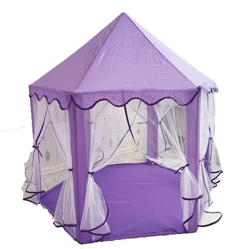 Portable Kids Toy Tipi Tent | Charming Pink Playhouse for Girls