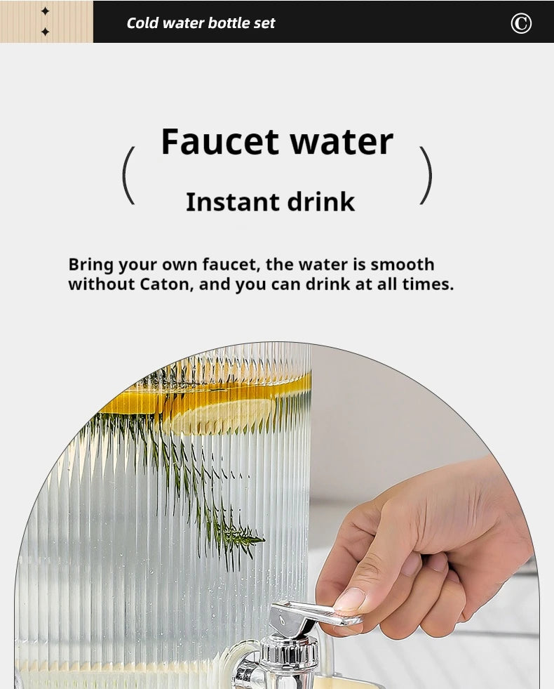 Cold Water Kettle with Faucet | Ultimate Beverage Dispenser