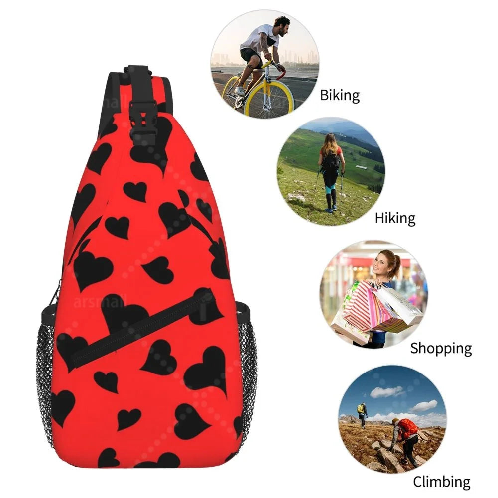 Lightweight Crossbody Sling Bag for Travel & Outdoor Activities