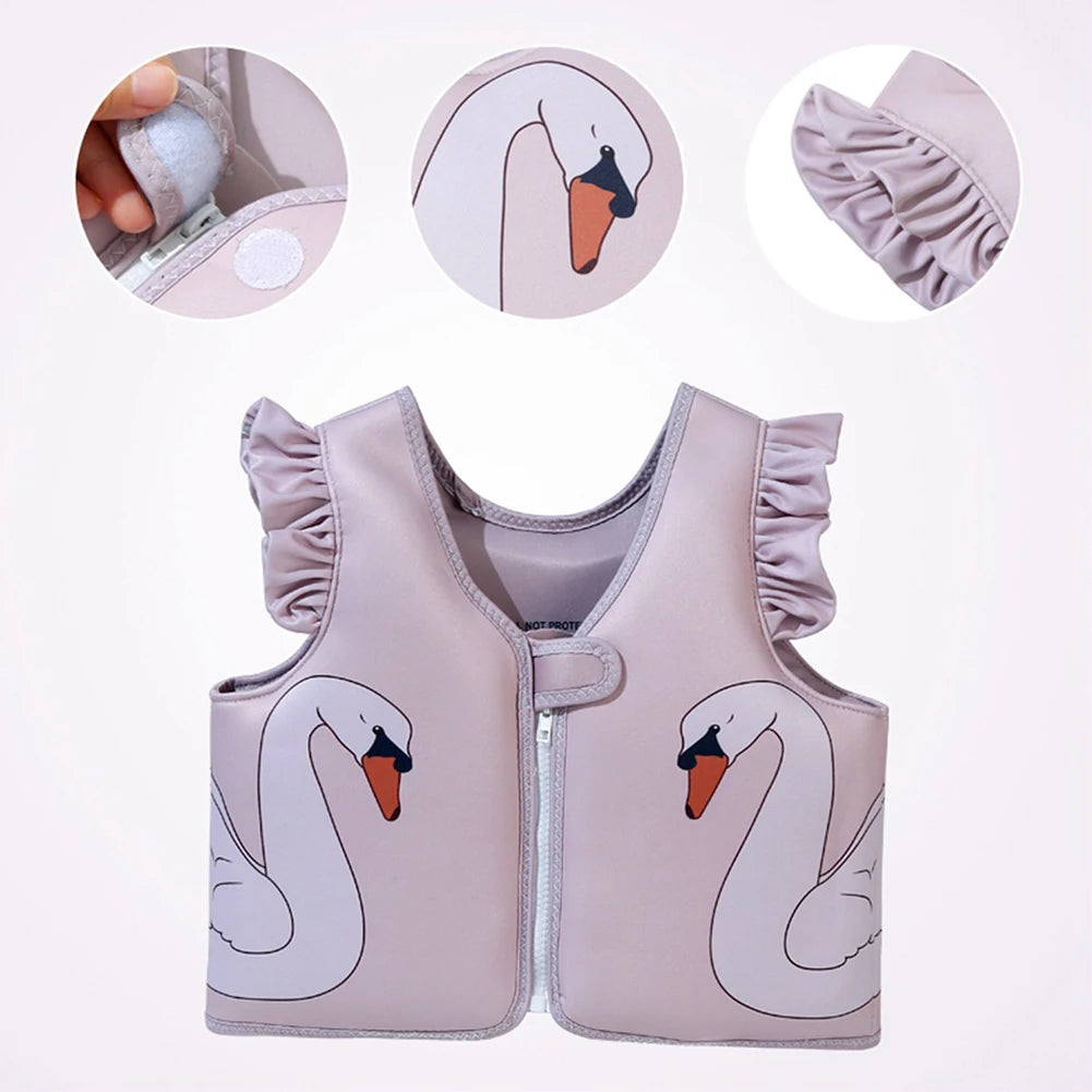 Kids Swim Vest | Cute Swimming Aid for Toddlers and Young Swimmers