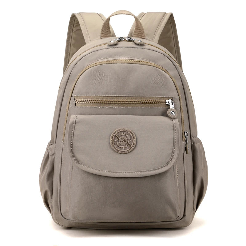 Stylish Lightweight Black Commuter Backpack for Women