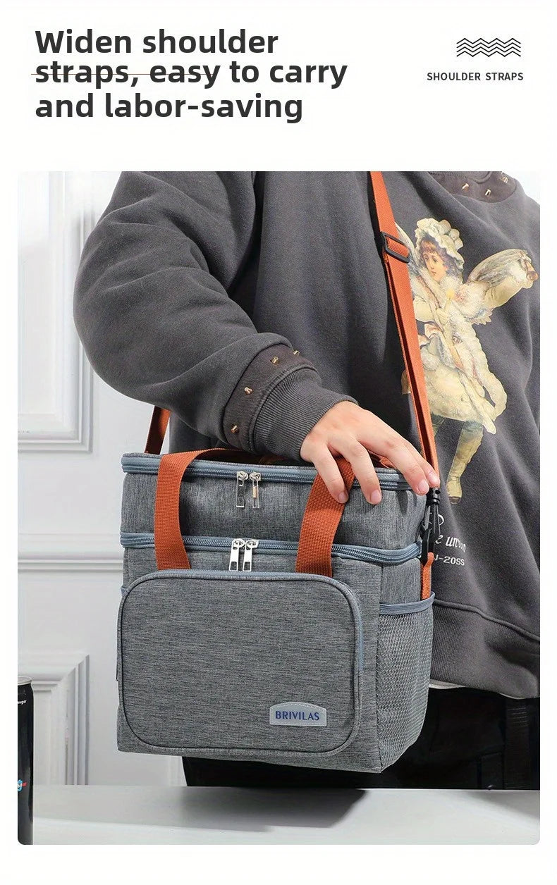 Bolsa Térmica Porta Alimentos Duradera | Versátil y Elegante