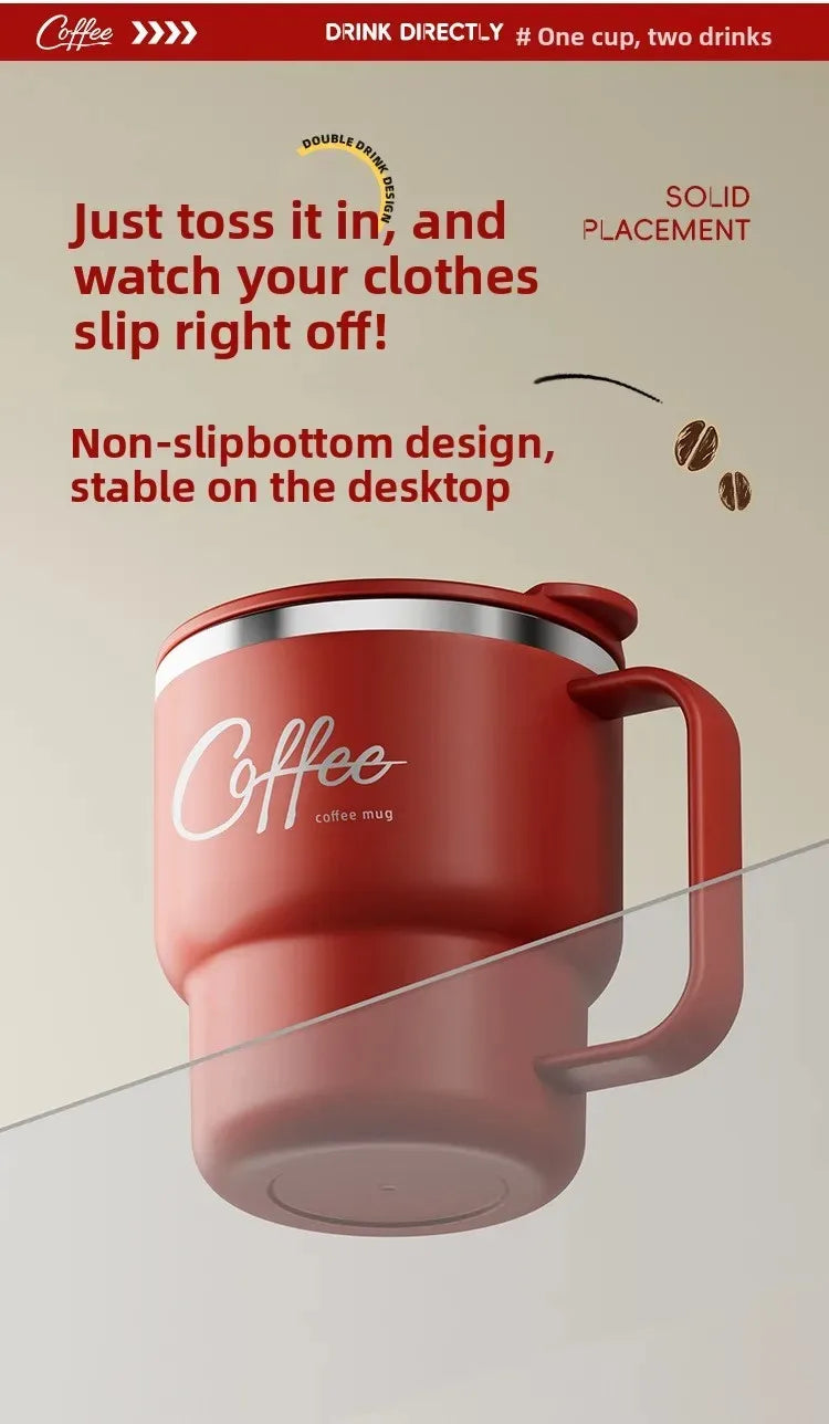 Double Layer Stainless Steel Coffee Mug | Insulated Drinkware