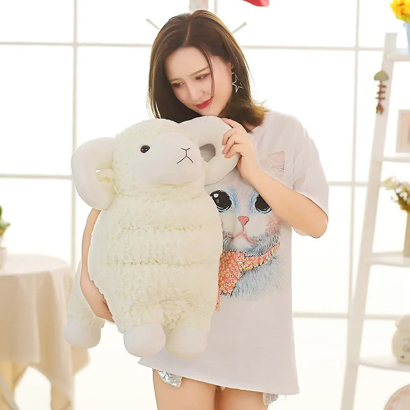 Kawaii Alpacasso Plush Toys | Soft Stuffed Sheep Pillows