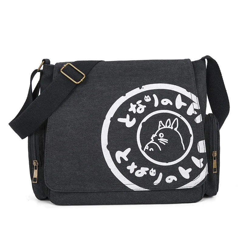 Charming Anime Canvas Bags | Totoro & Chinchilla Designs
