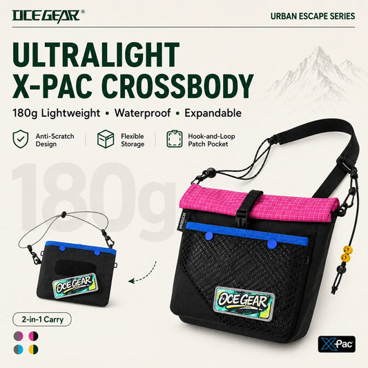 Ultralight Waterproof Crossbody Bag | Perfect for Hiking & Camping