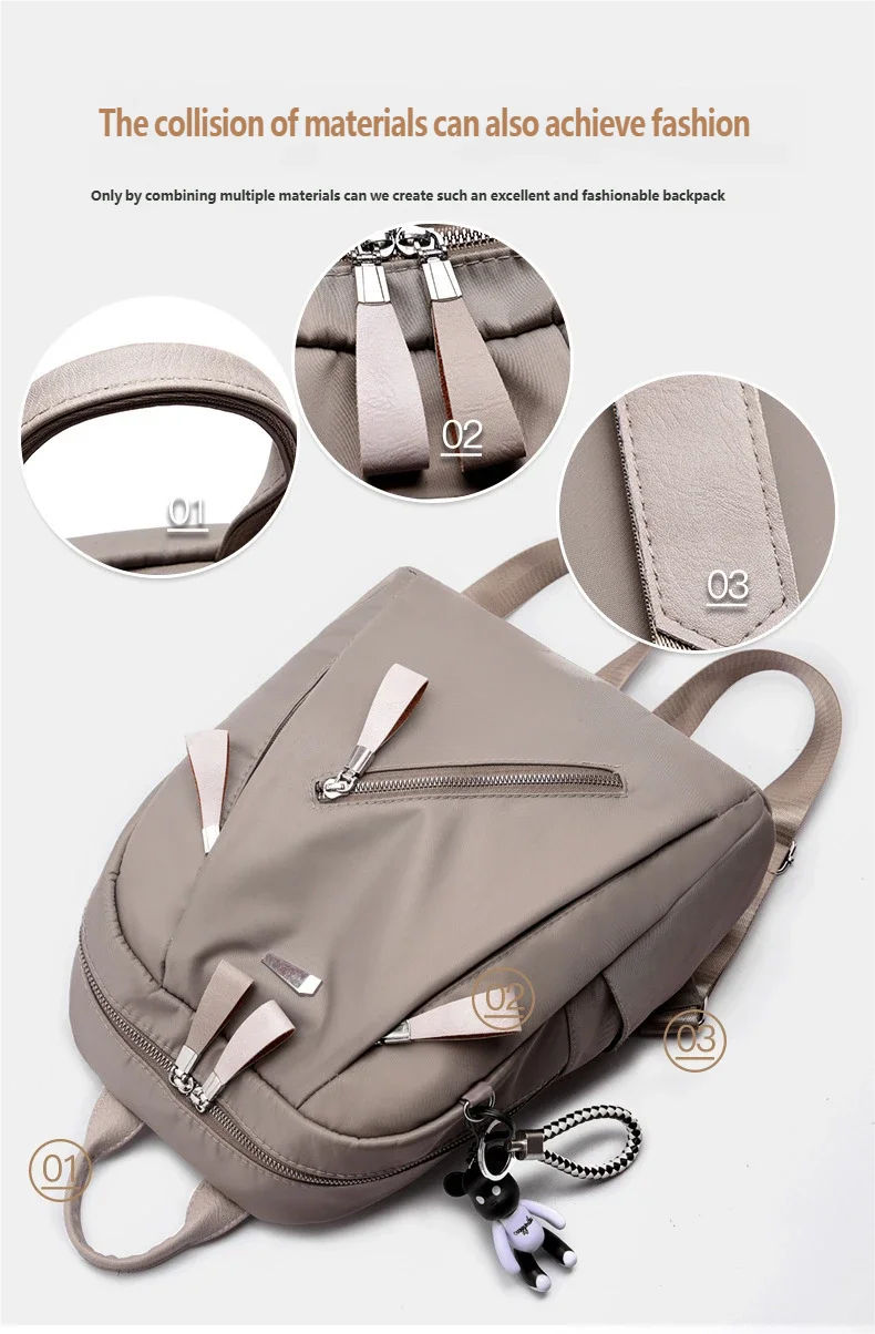 Trendy Anti-Theft Women's Backpack | Stylish & Durable Design