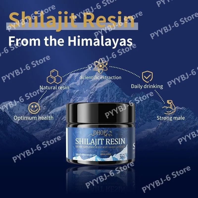 Natural Shilajit Resin Supplement | Daily Energy & Immune Support