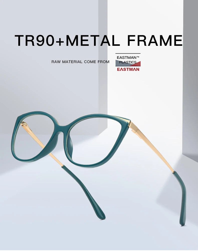 Trendy Butterfly Eyeframe Glasses for Women | Anti Blue Light 2026