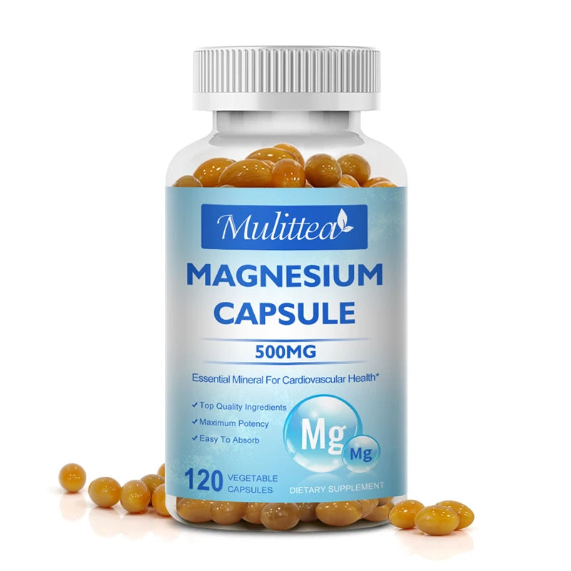 Magnesium Capsules for Joint & Heart Health | Relax & Sleep Better