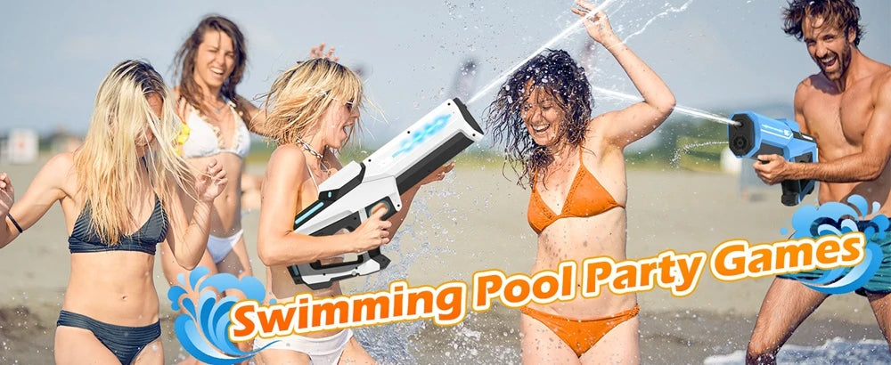 Electric Water Gun Toy | Fun Summer Blaster for Kids & Adults