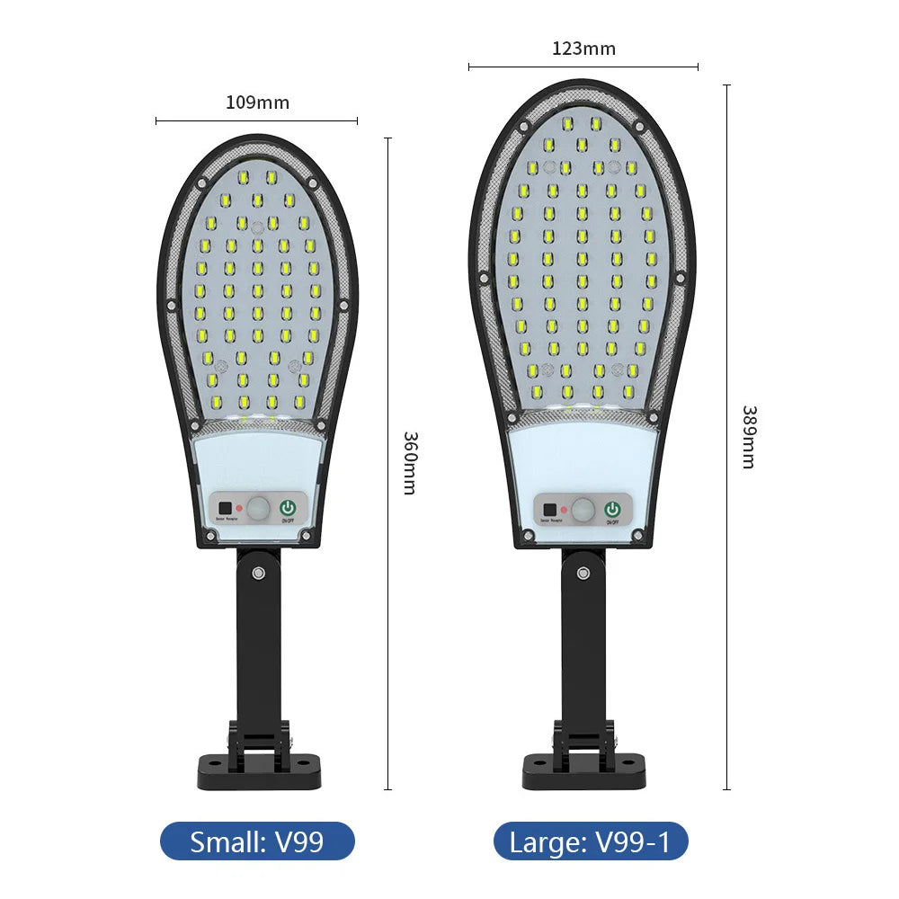 30W Solar Flood Light with Remote Control | Waterproof Outdoor Spotlight