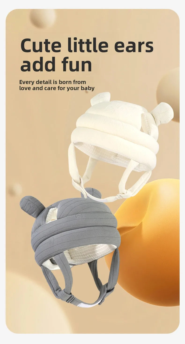 Baby 360 Head Protection Hat | Breathable Anti-Fall Cap for Kids