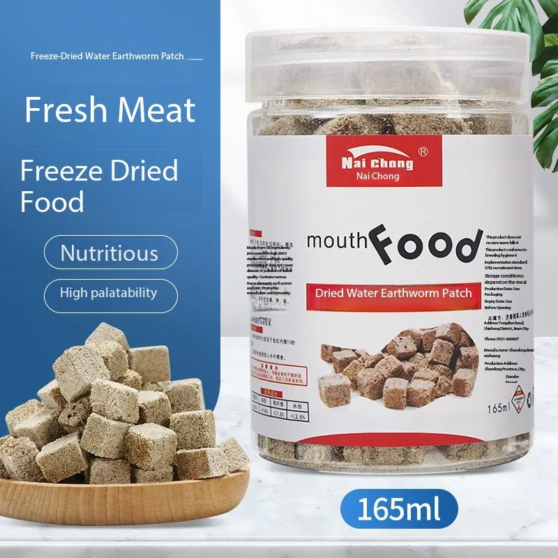 High Protein Freeze Dried Bloodworms for Fish & Tortoise Feed