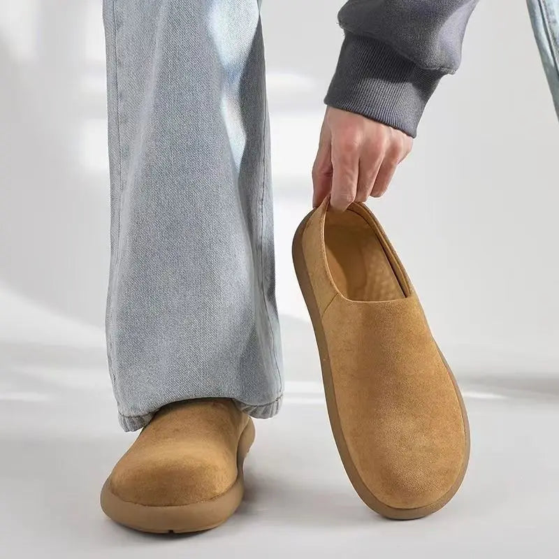 Comfortable Men's Birkfoot Slippers | Breathable Casual Footwear