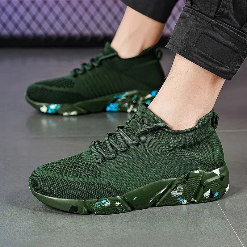 Men's Breathable Sneakers | Comfortable Casual Walking Shoes